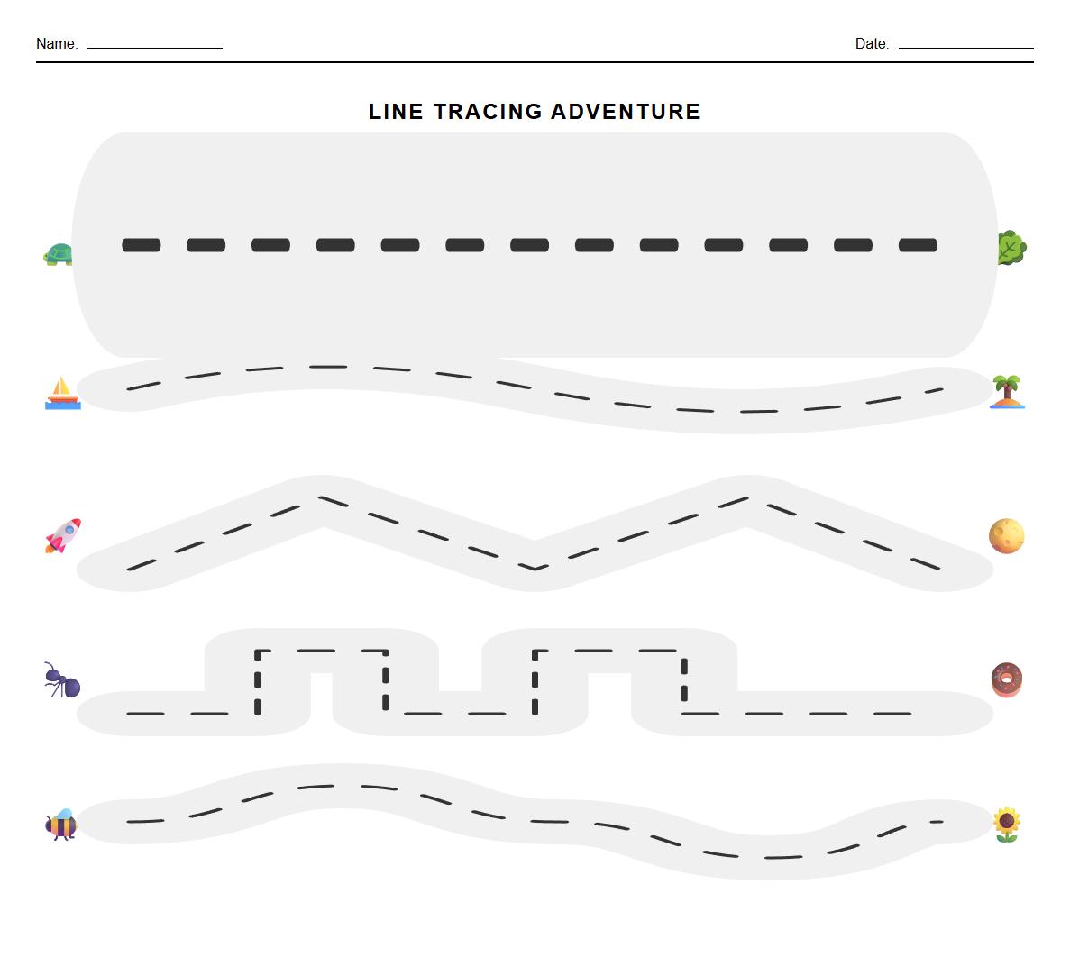 Sensory-Friendly Mazes Focusing on Line Following Accuracy