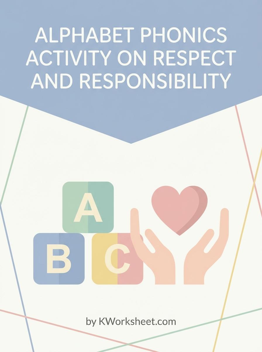 Alphabet Phonics Activity on Respect and Responsibility