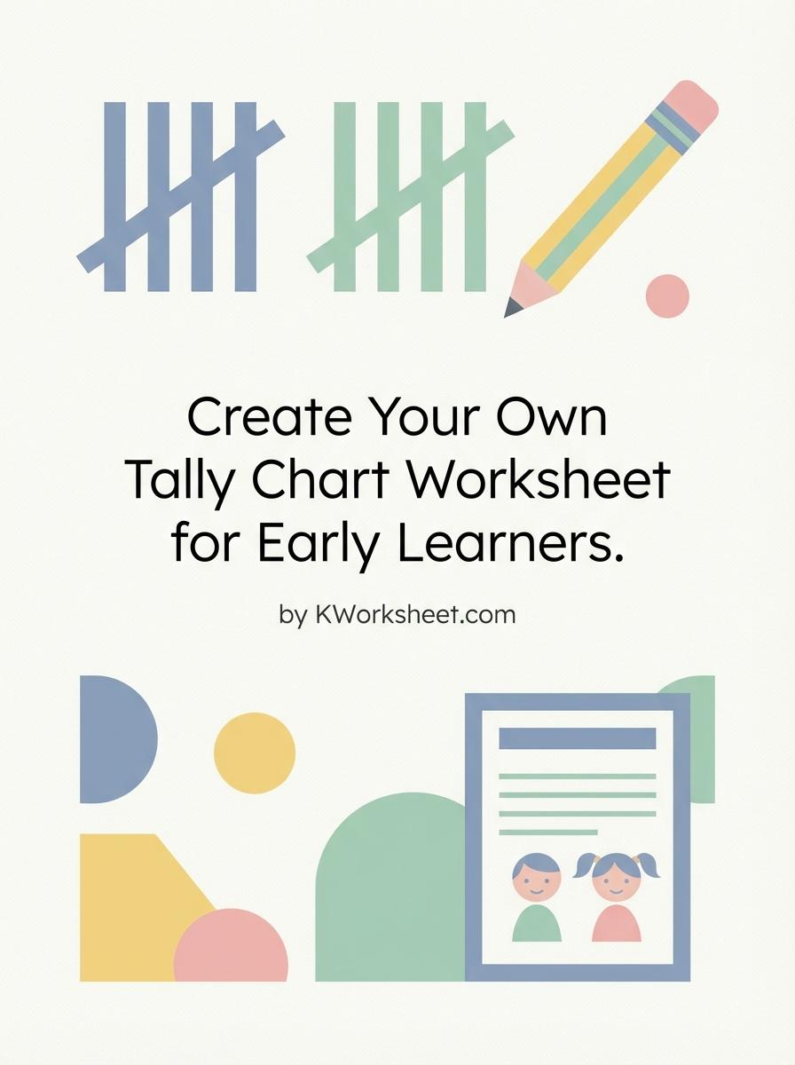 Create Your Own Tally Chart Worksheet for Early Learners