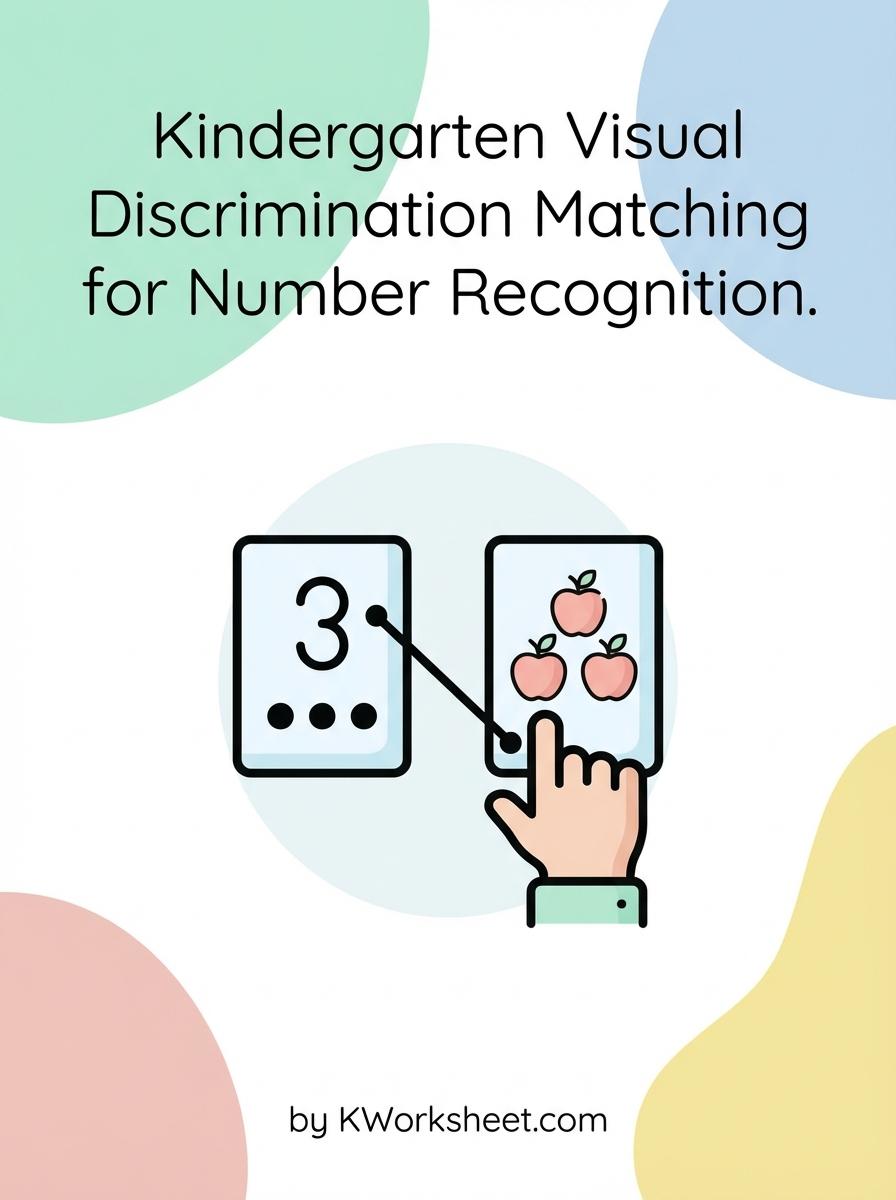 Kindergarten Visual Discrimination Matching for Number Recognition