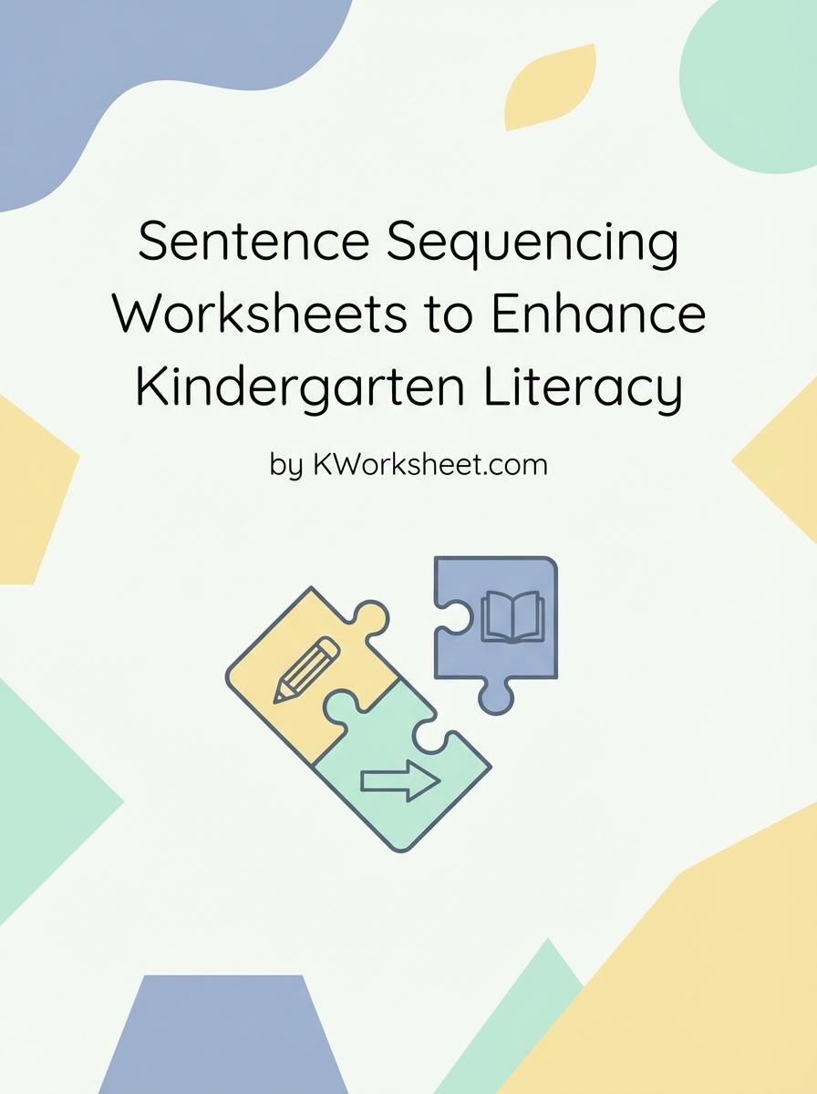 Sentence Sequencing Worksheets to Enhance Kindergarten Literacy